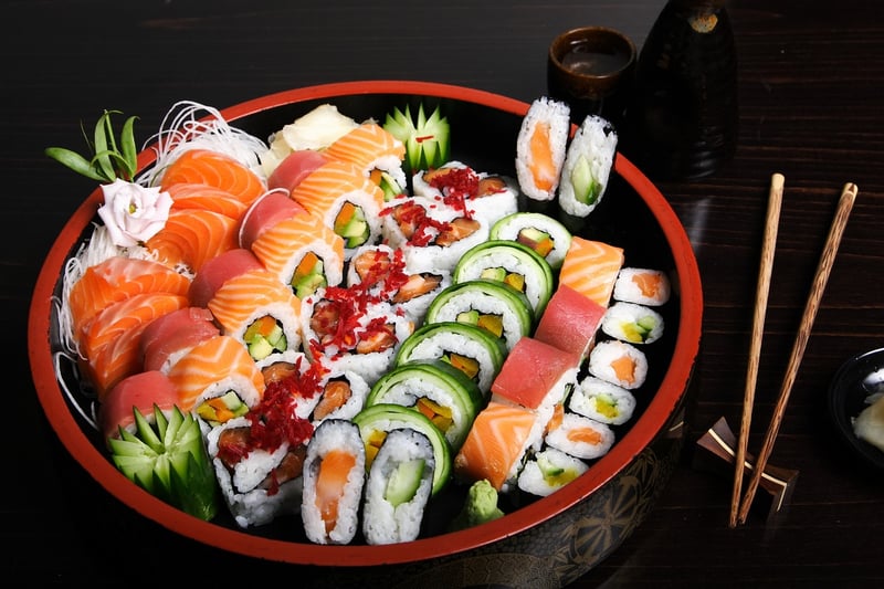 Sushi in Tokyo, Japan